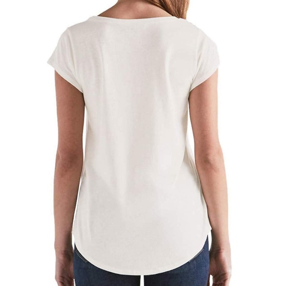 Lucky Brand Ladies' Graphic Tee  White - Picture 4 of 4